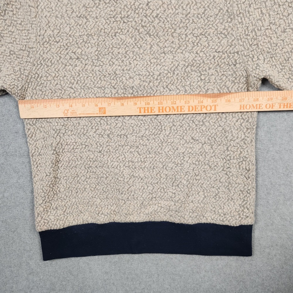 Patagonia Woolyester Fleece Womens Small Oatmeal 1/4 Zip Sweater Pullover Wool - Picture 9 of 10